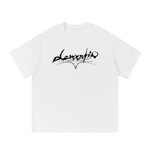 demxntia logo tee (white)